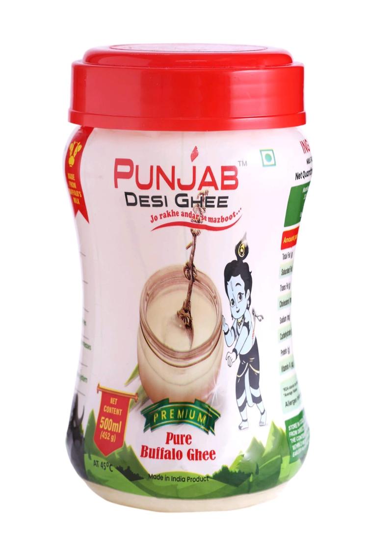 Punjab Desi Buffalo Ghee(500ml)