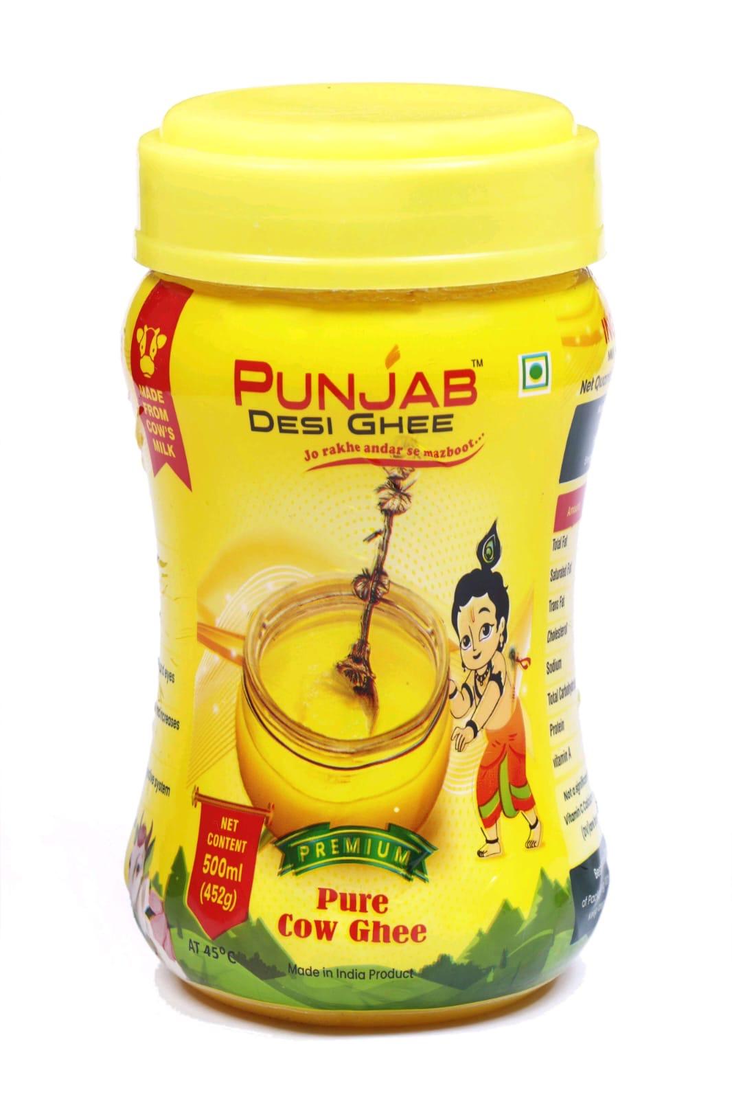 Punjab Desi Cow Ghee (500ml)