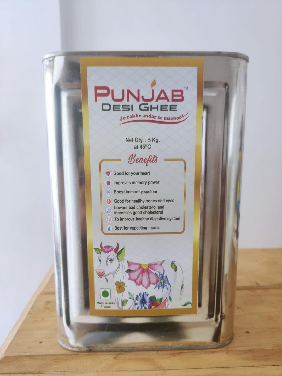 Punjab Desi Cow Ghee (5Kg)