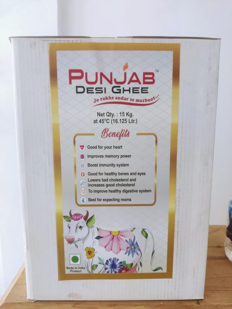 Punjab Desi Buffalo Ghee(15Kg)